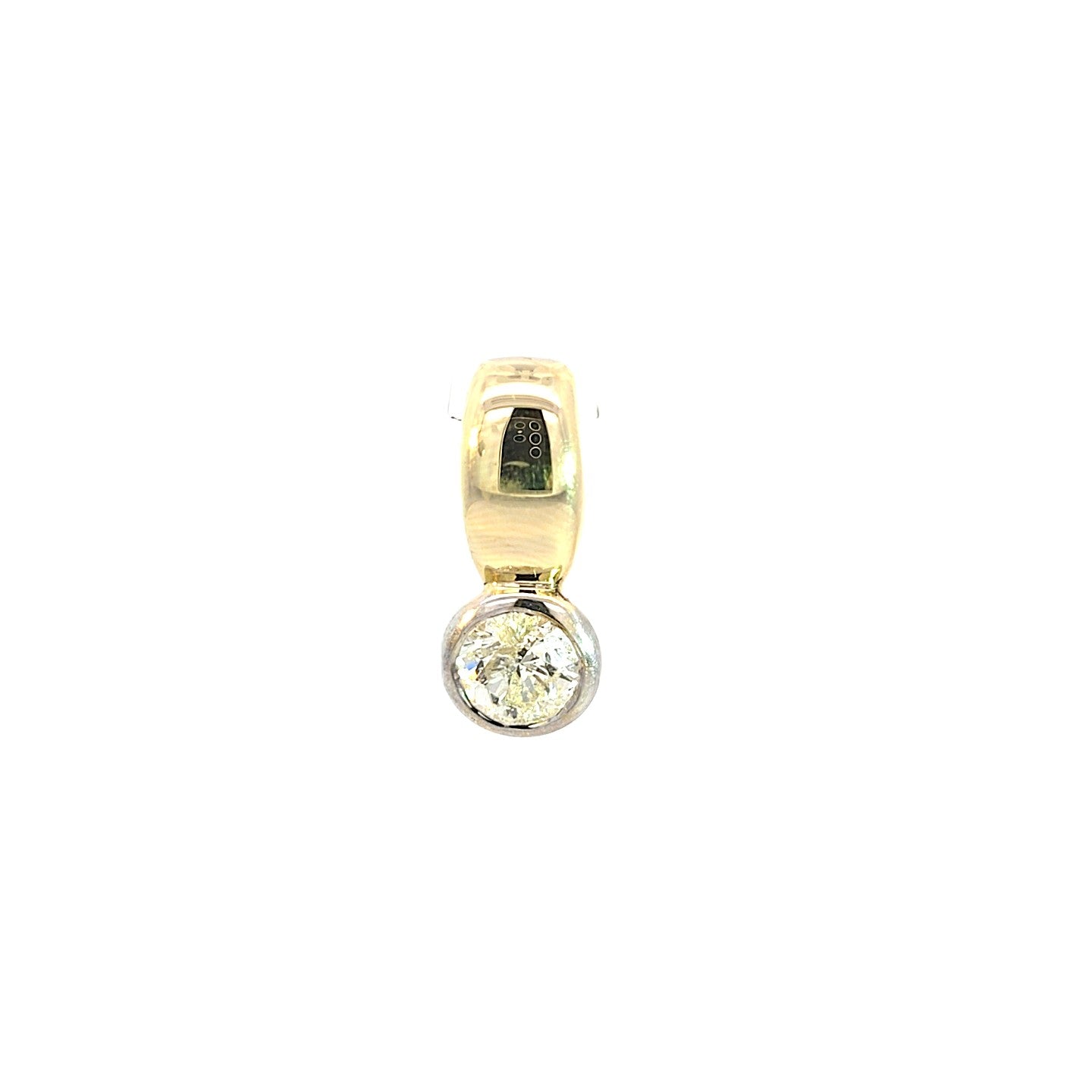 Anhänger Gelbgold 585/ 14 kt Brillant