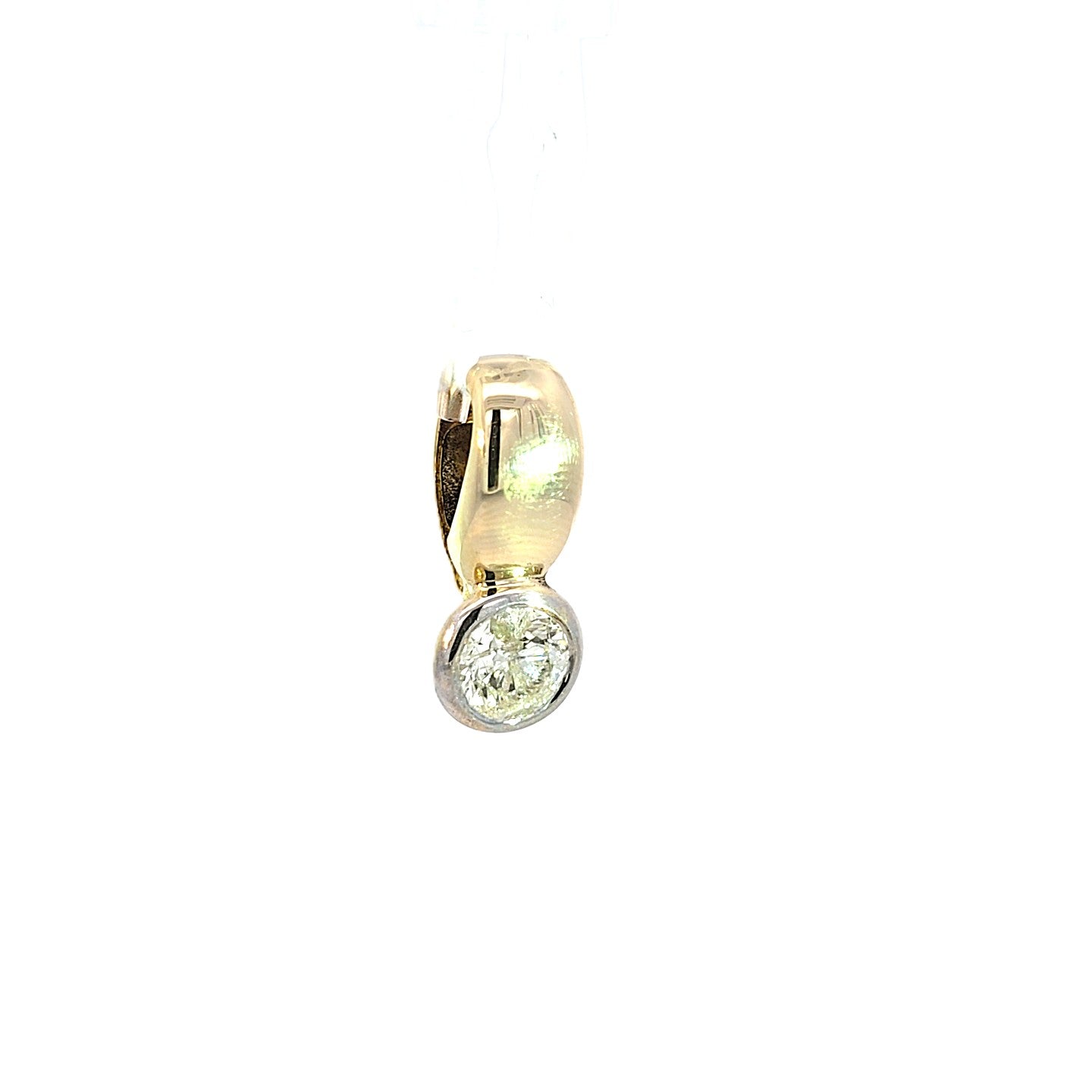 Anhänger Gelbgold 585/ 14 kt Brillant