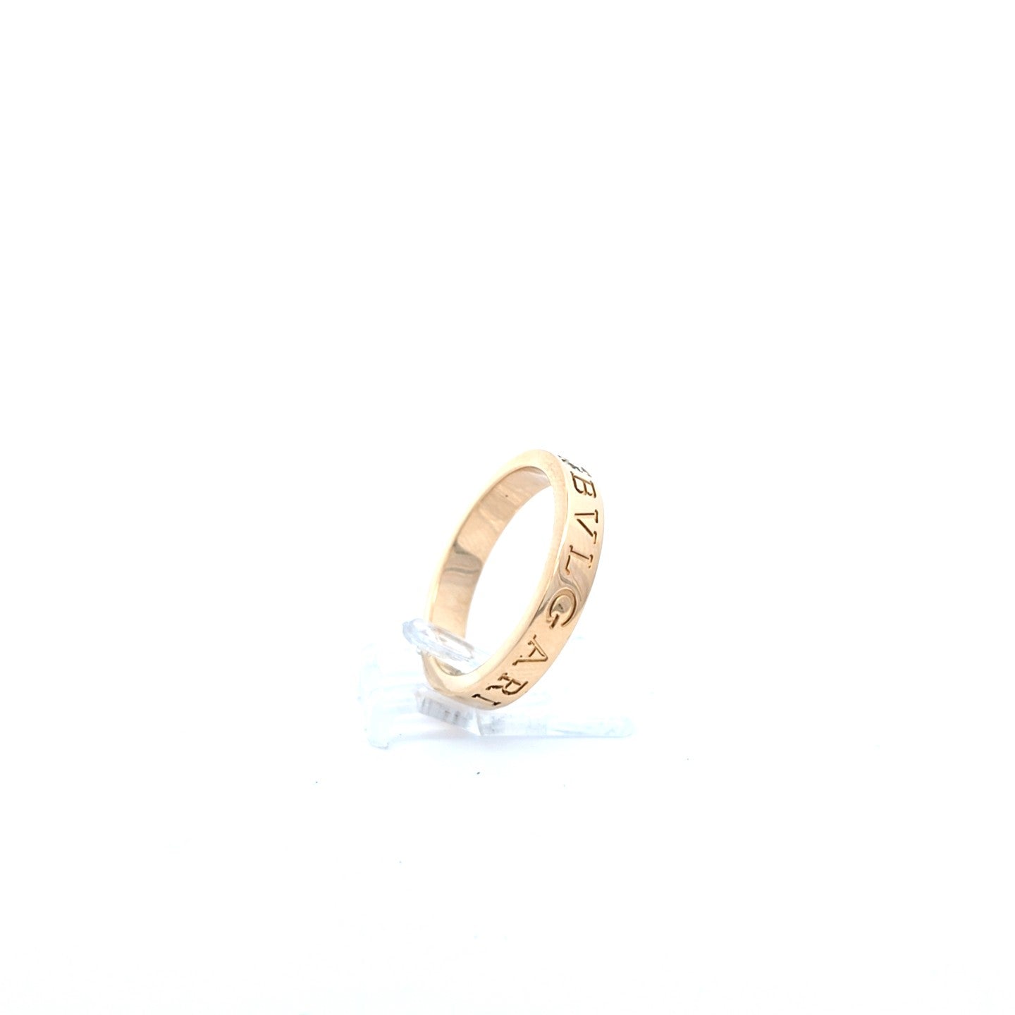 Bvlgari Ring Gelb Gold 750 BZero Unisex Brillant