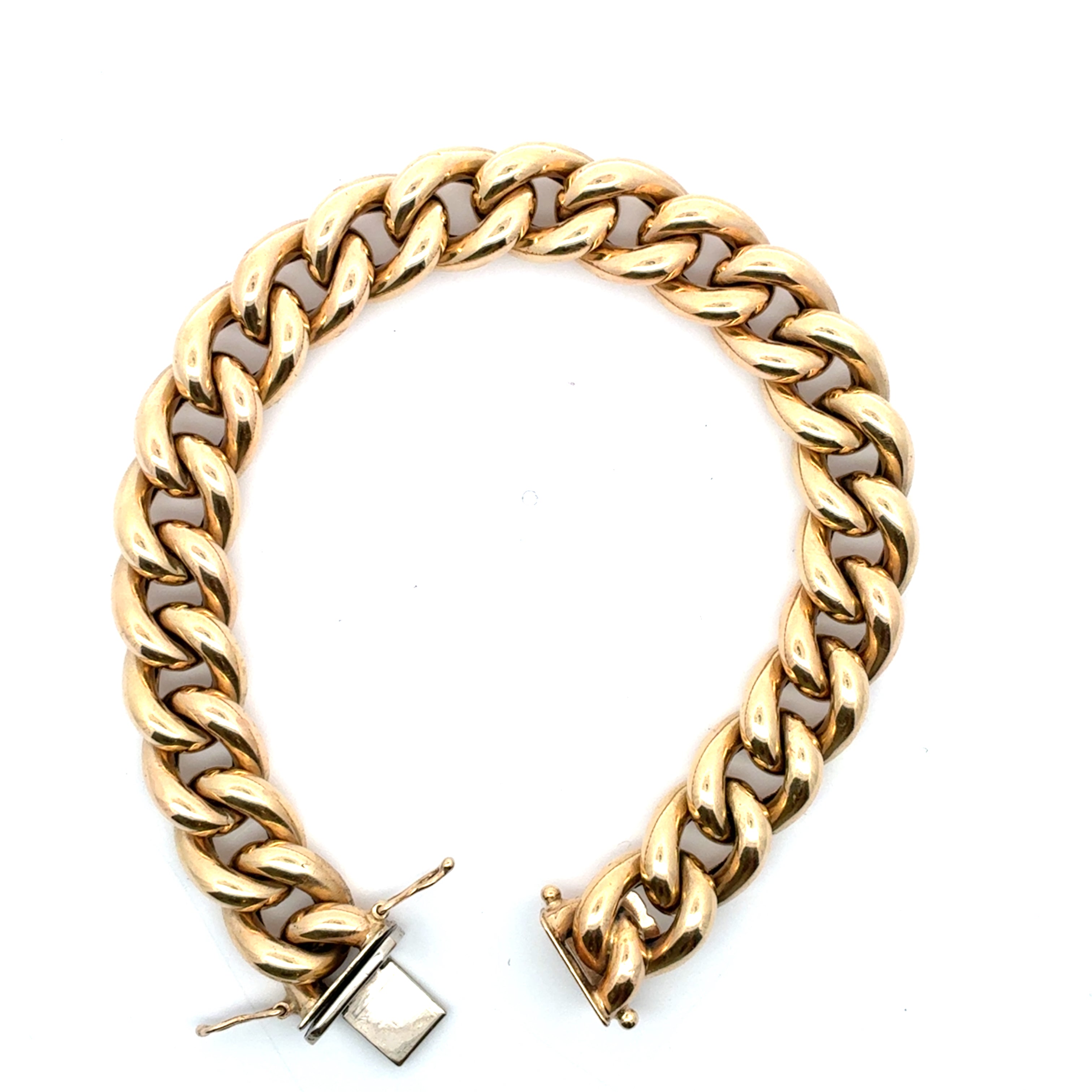 Armband Gelb Gold 585 14 Kt L: 20 cm Damen Schmuck 228926