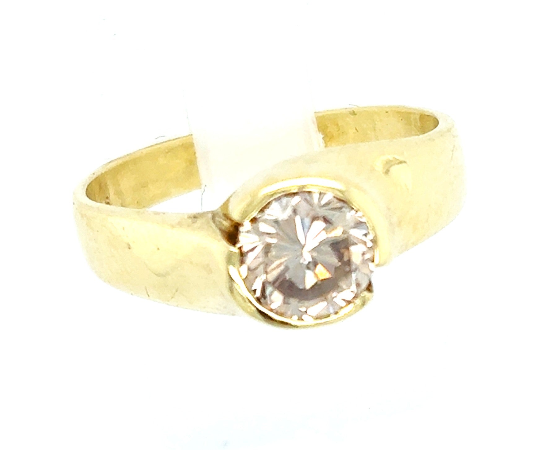 Brillantring Gelb Gold 585 14 kt
