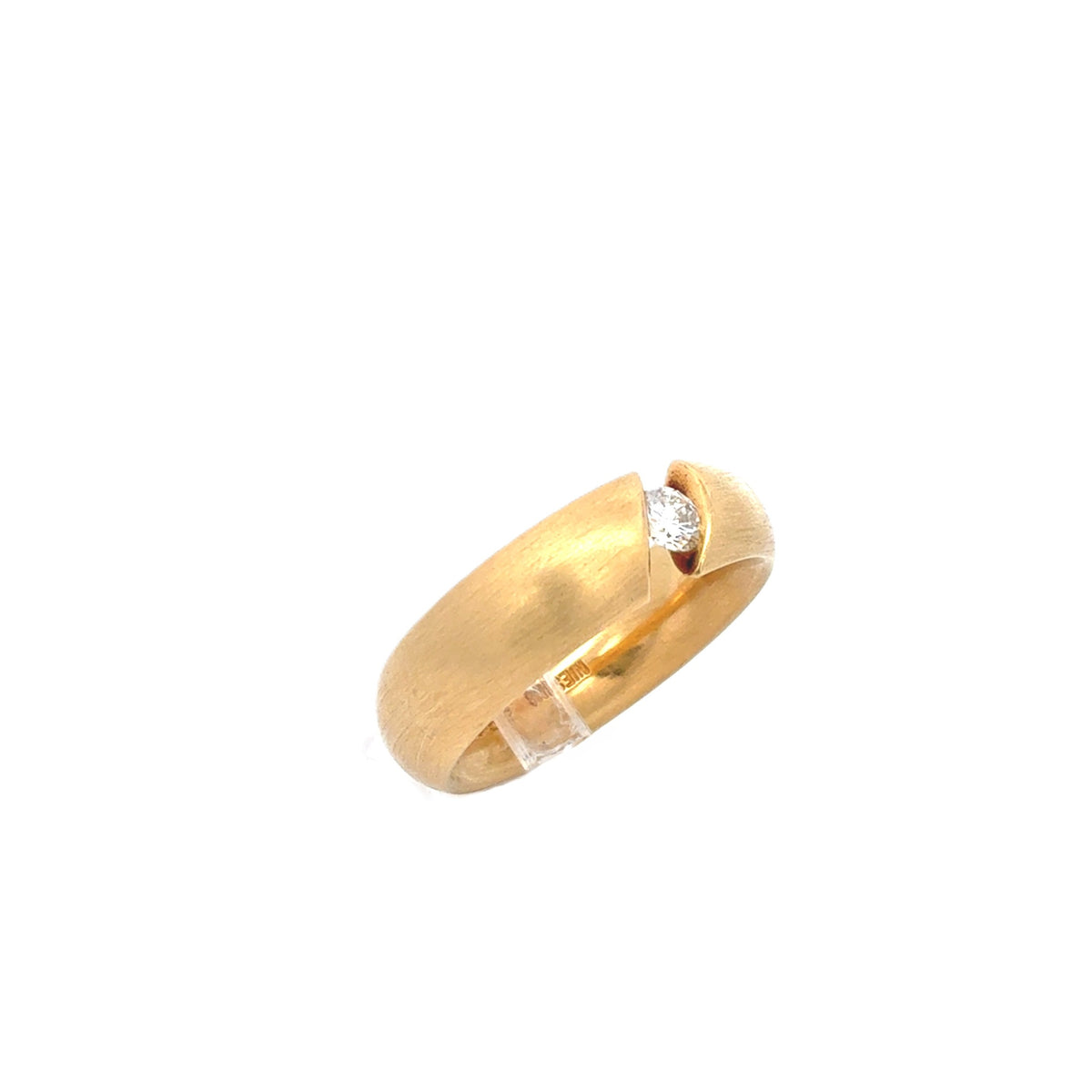 Niessing Damen Ring Gelb Gold 750 52 Brillanten ca. 0,07ct