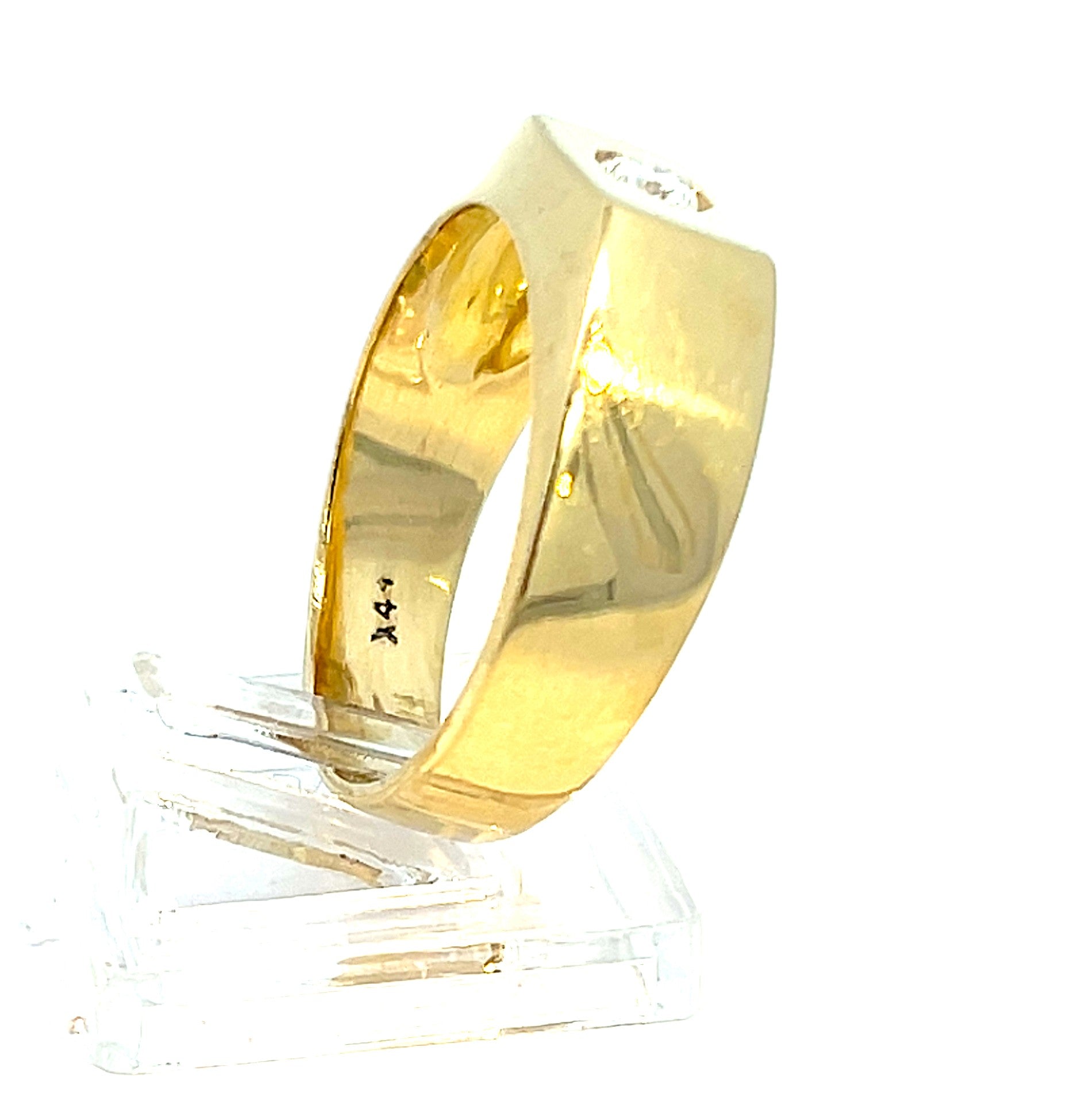 Brillantring Gelbgold 750 / 18 kt *63*