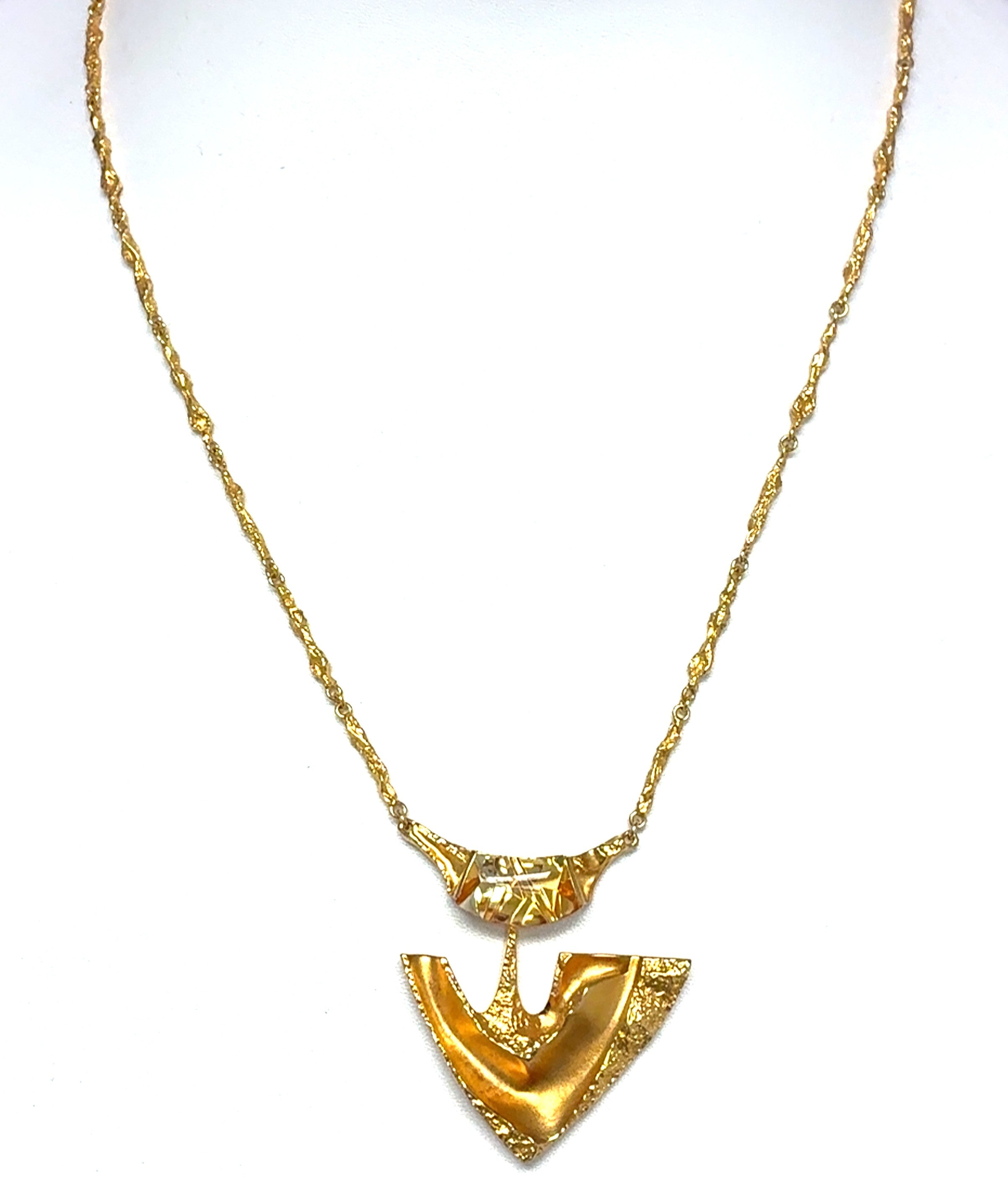 LAPPONIA Collier Kette Gelb Gold 585 14 kt Citrin  237425