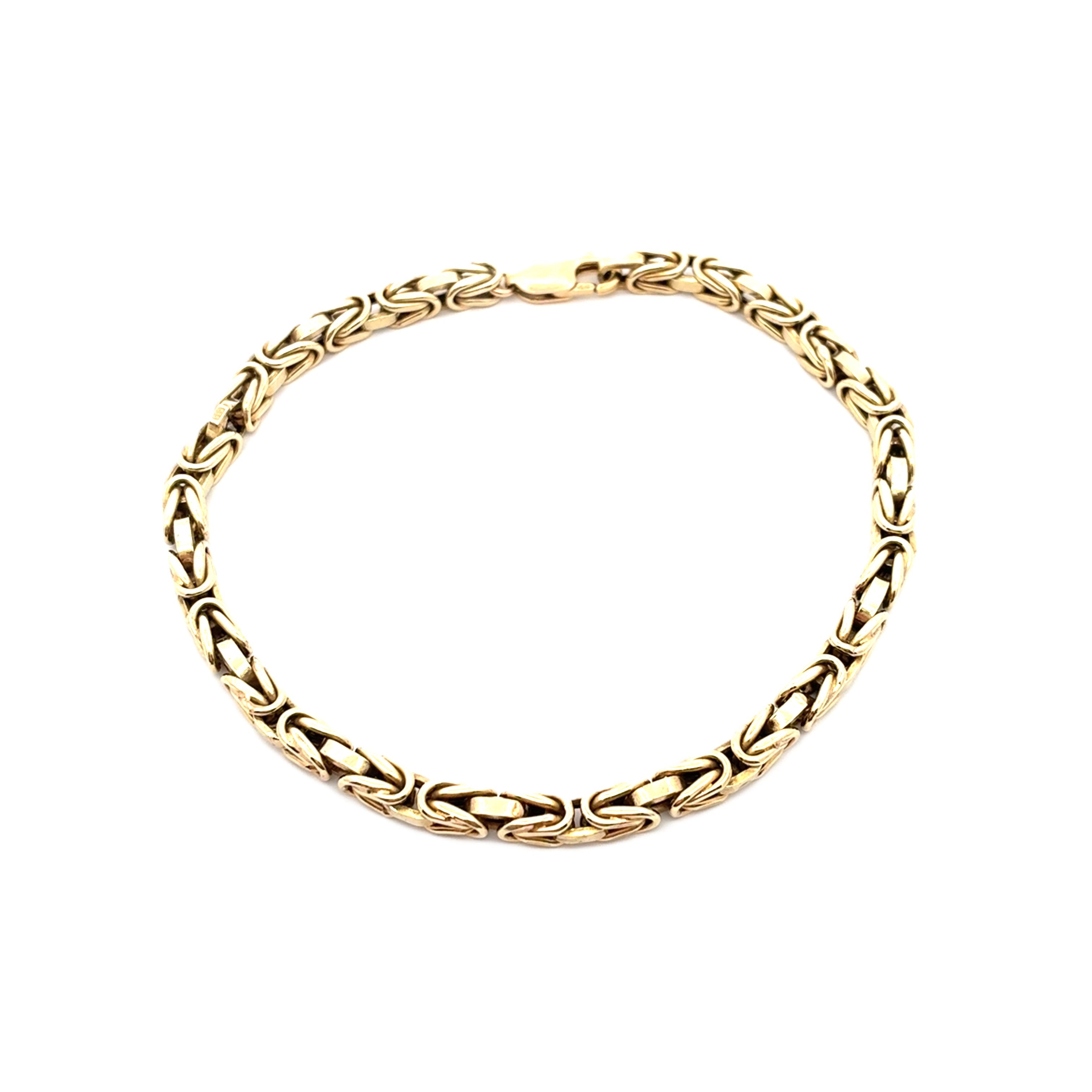 Königsketten Armband Gelb Gold 585 / 14 kt Schmuck
