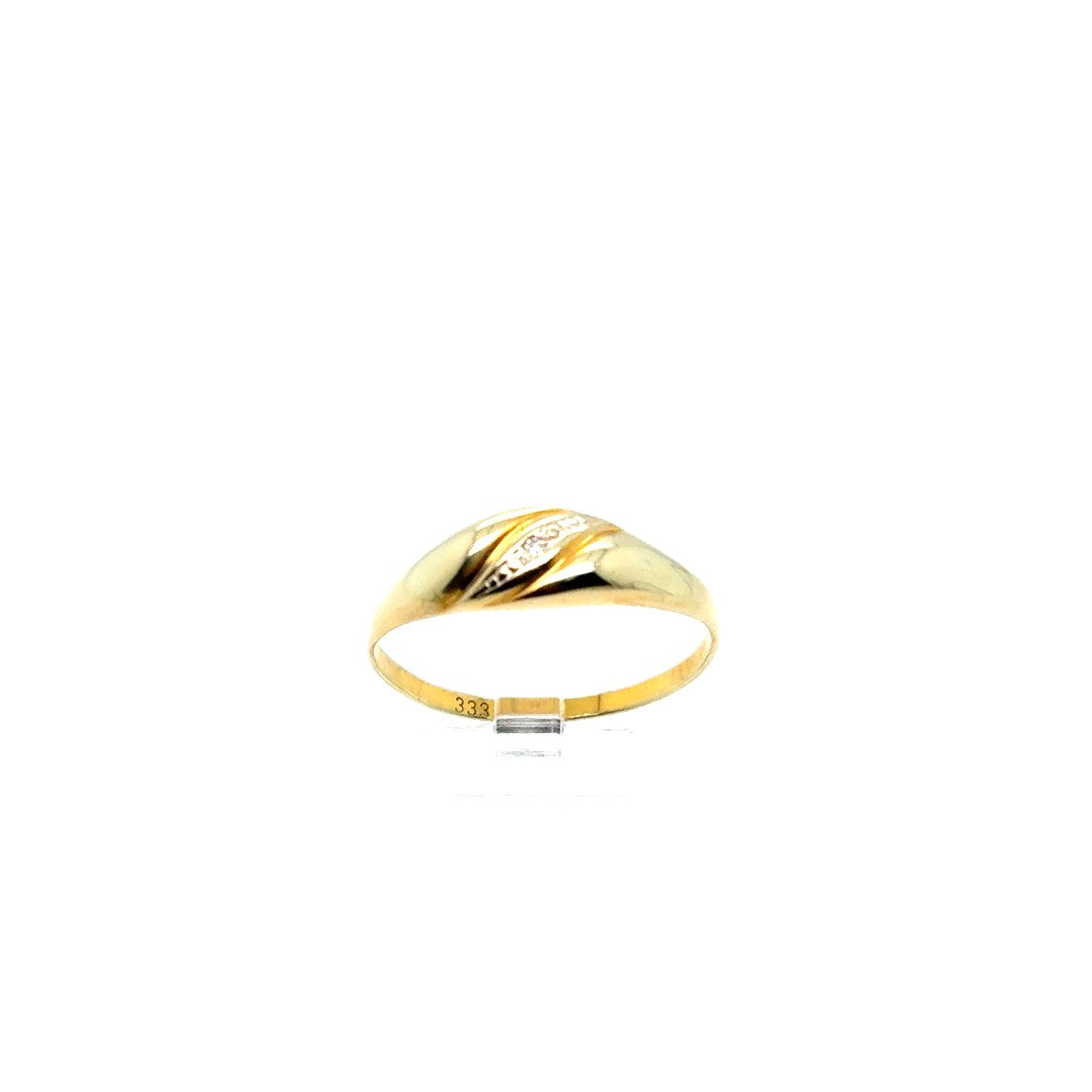Damenring Gelbgold 333/8kt Gr. 59