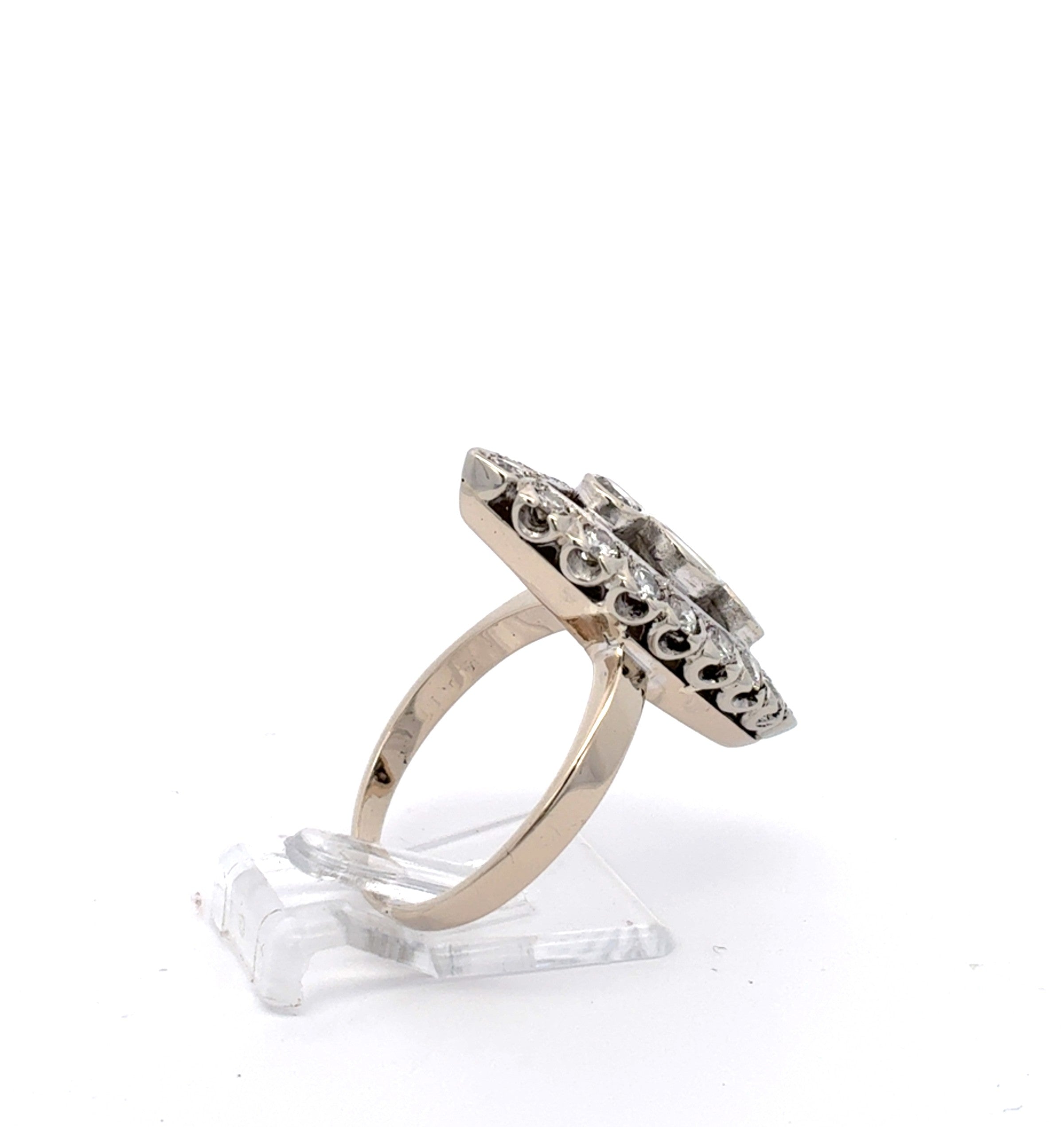 Ring Weiß Gold 585 Brillanten Schmuck Damen