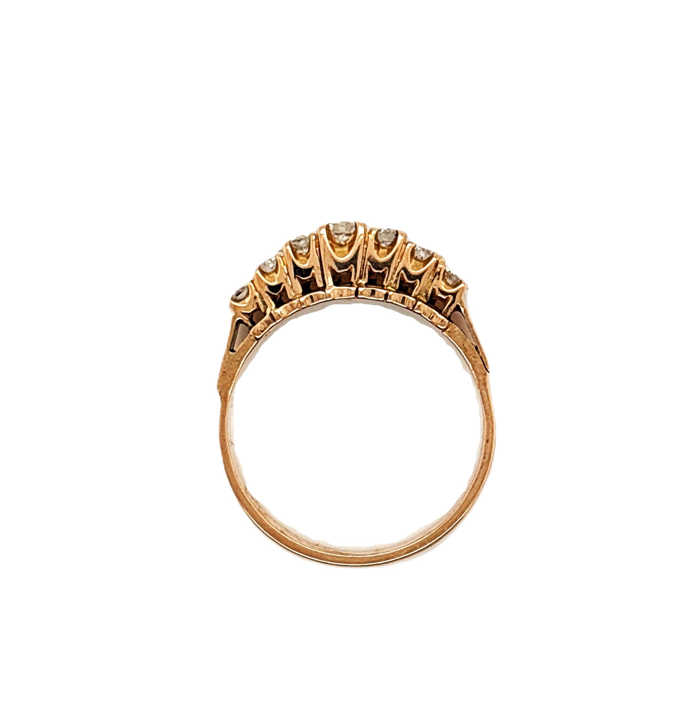 Brillantring Gelb Gold 750 18 kt