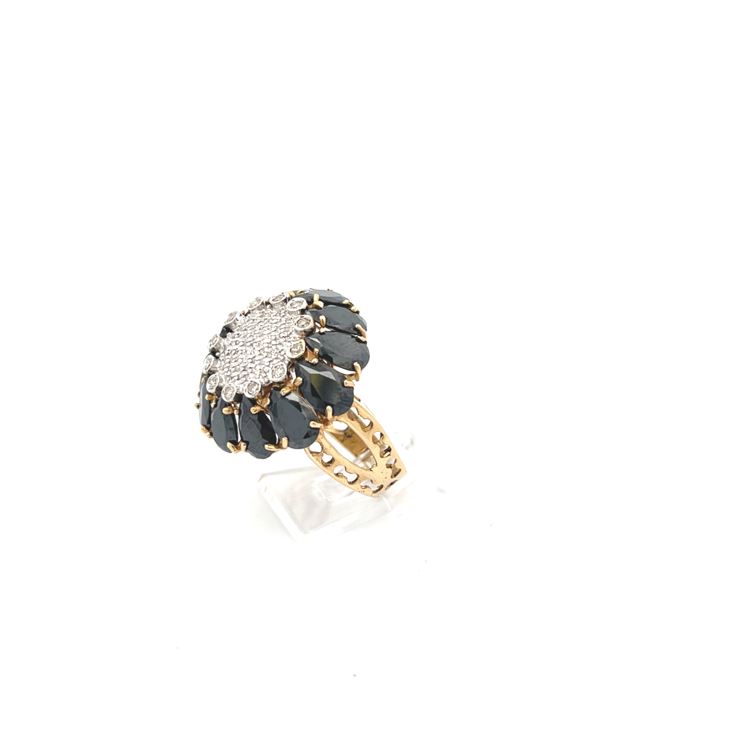 Diamant Gold Ring 585 14kt Gr.62