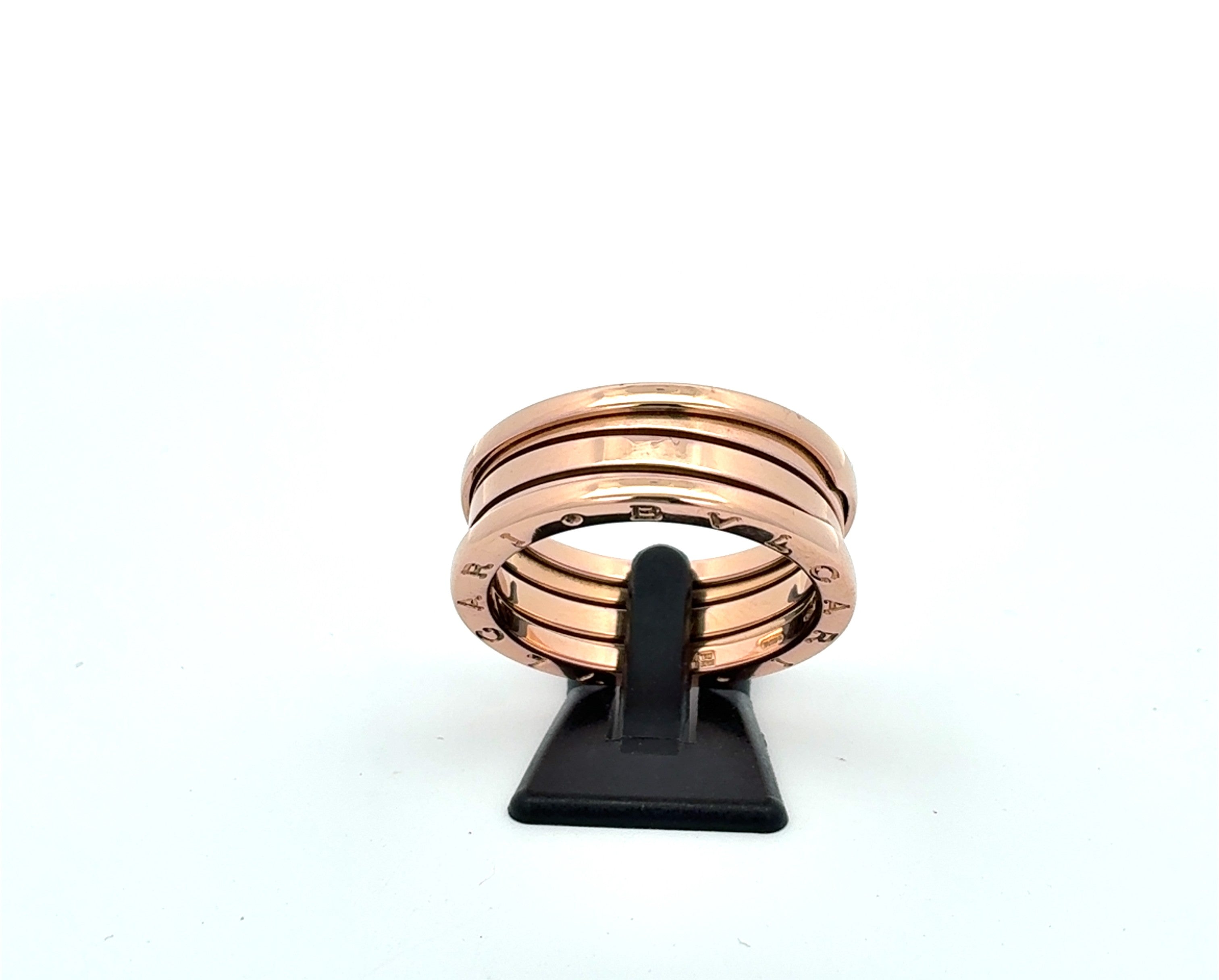 Bvlgari Ring Gelb Gold 750 BZero Unisex Geschenk