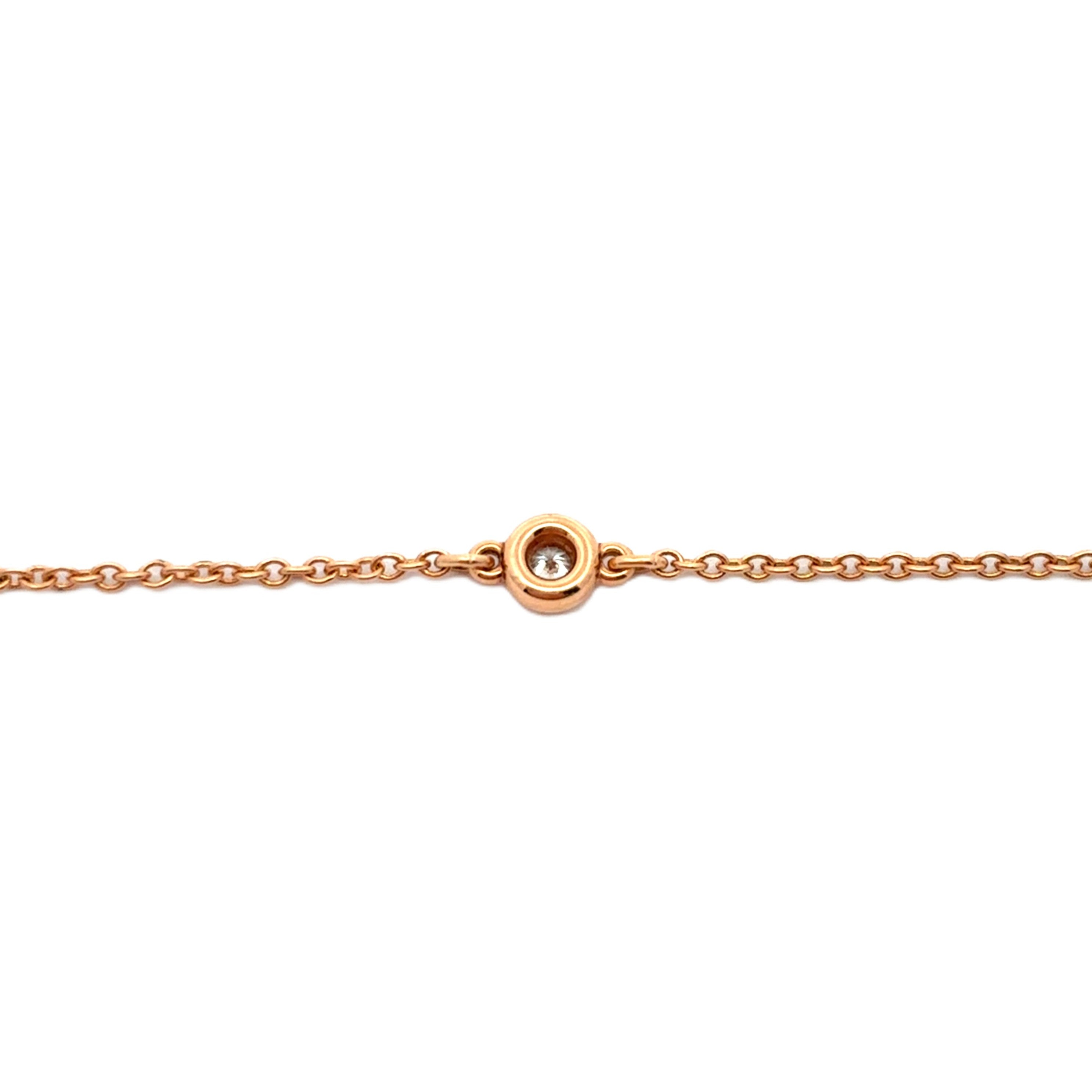 TIFFANY & Co. Armband Rot Gold Brillanten 750 /18kt