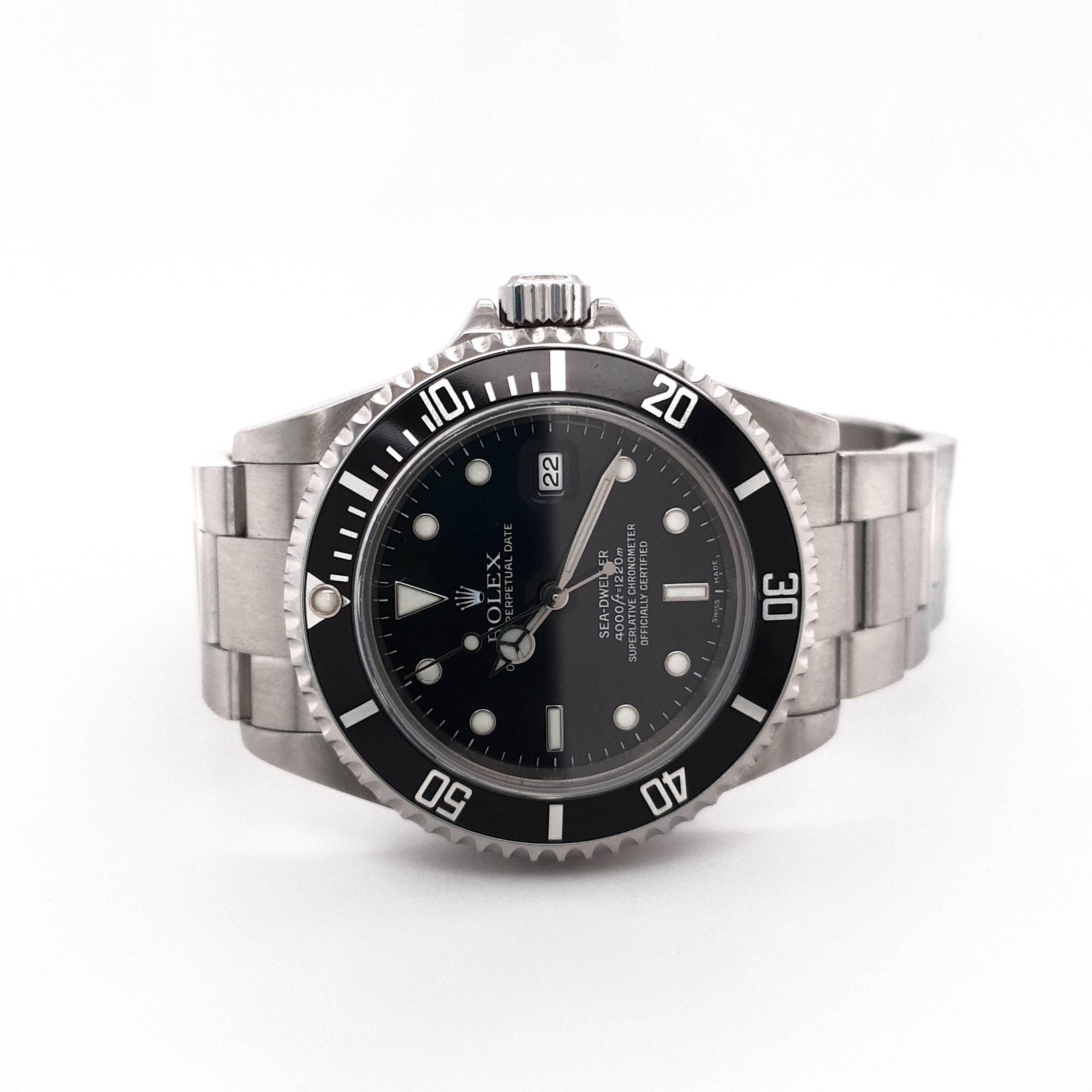 Rolex Sea Dweller Stahl Ref.: 16600T Unisex 40 mm BJ. 2005