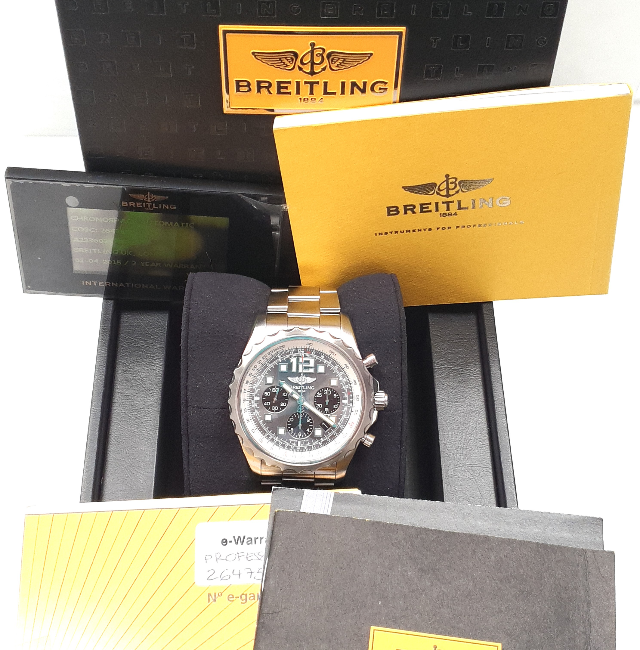 Breitling Chronospace Unisex Ref: A23360 Full-Set BJ. 2015