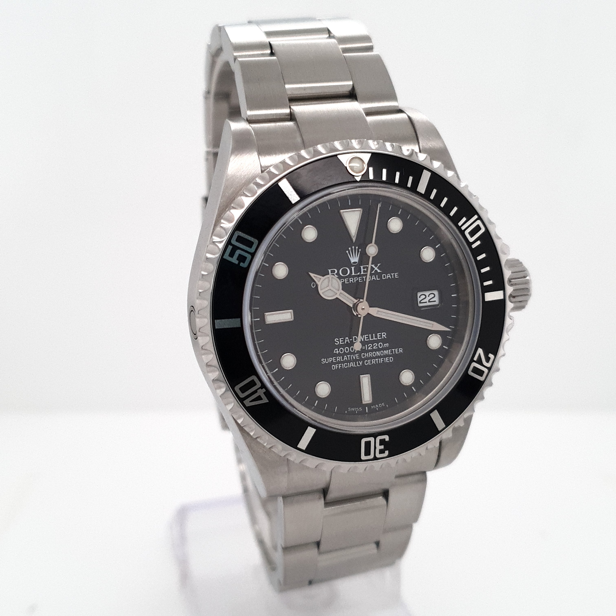 Rolex Sea Dweller Stahl Ref.: 16600T Unisex 40 mm BJ. 2005