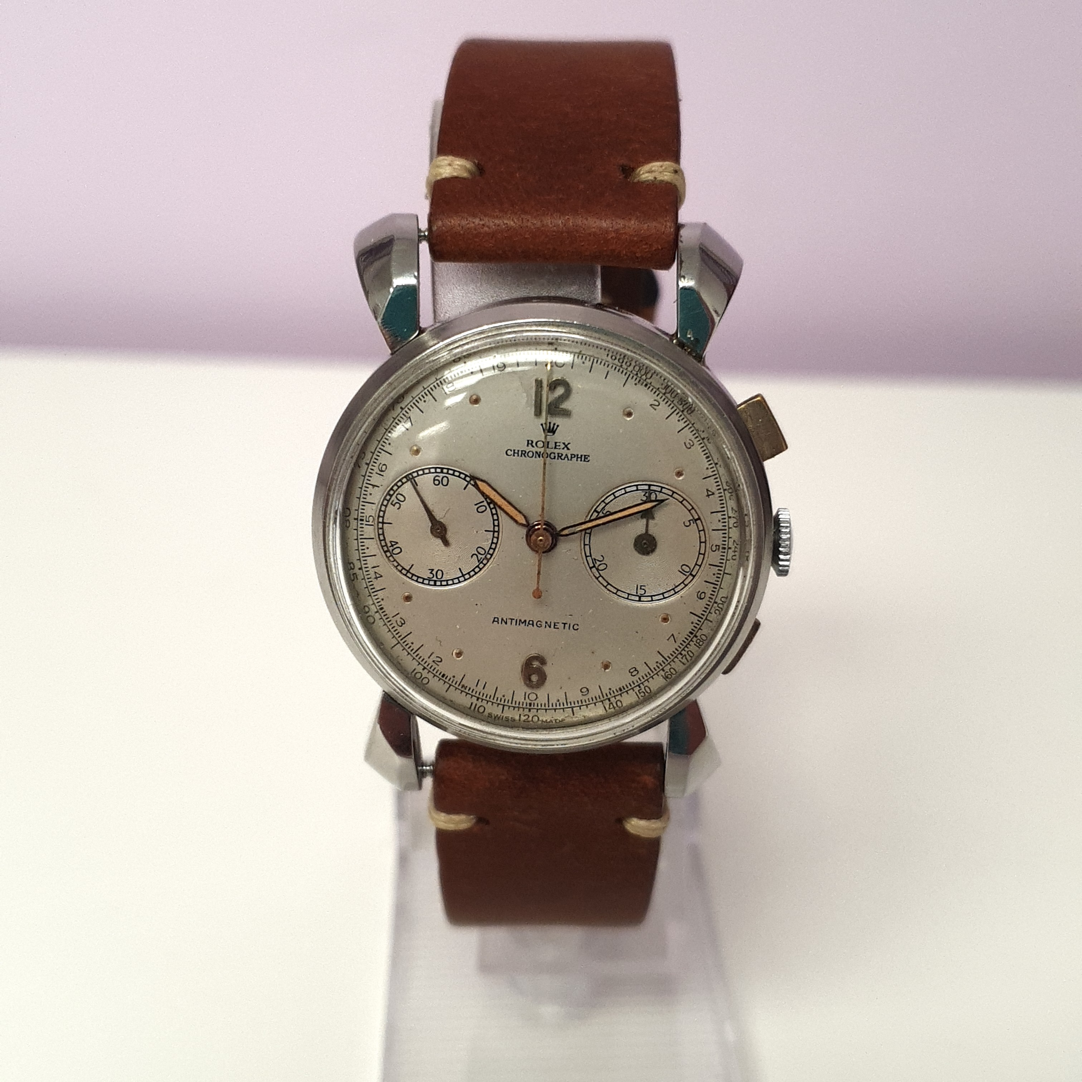 Rolex Chronograph Antimagnetic Stahl 35 mm Ref.: 4099 Unisex